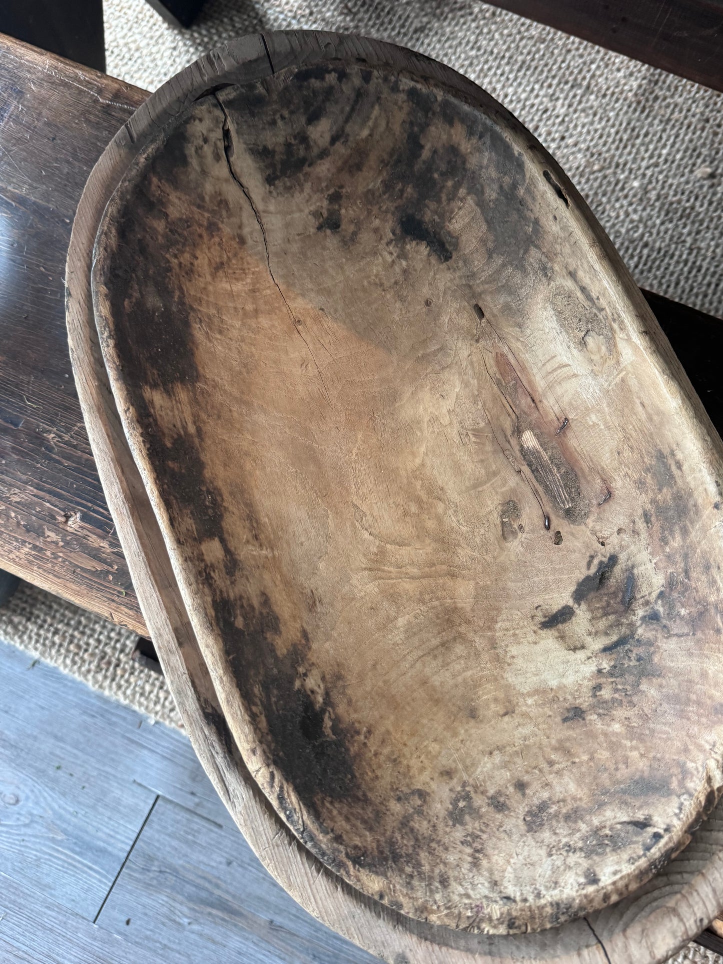 Lucie Vintage Dough Bowl