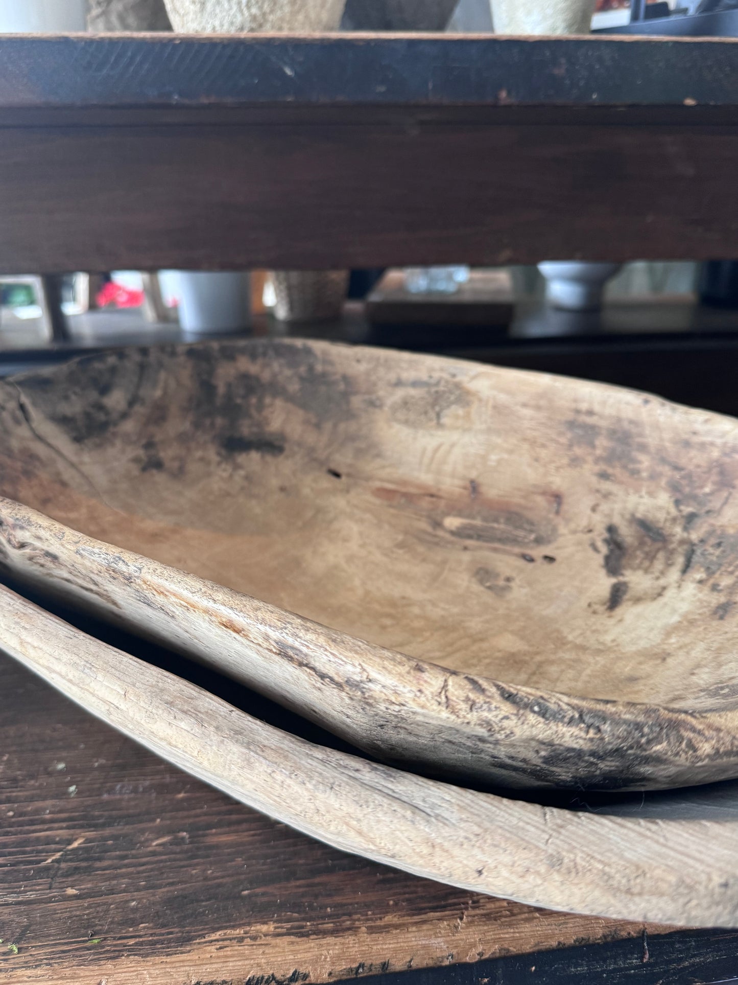 Lucie Vintage Dough Bowl