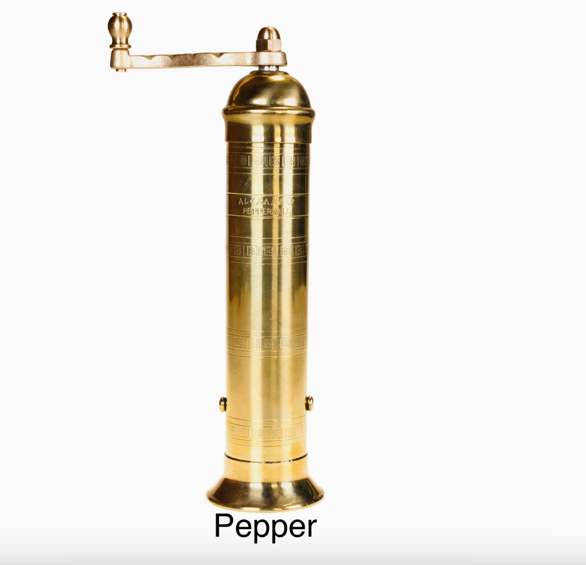 Brass Pepper & Salt Mill