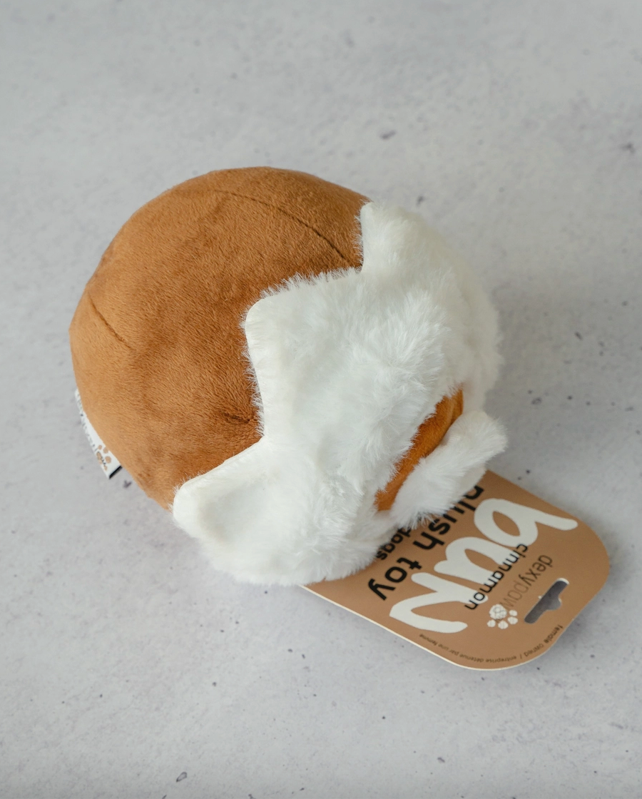 Cinnamon Bun Plush Toy